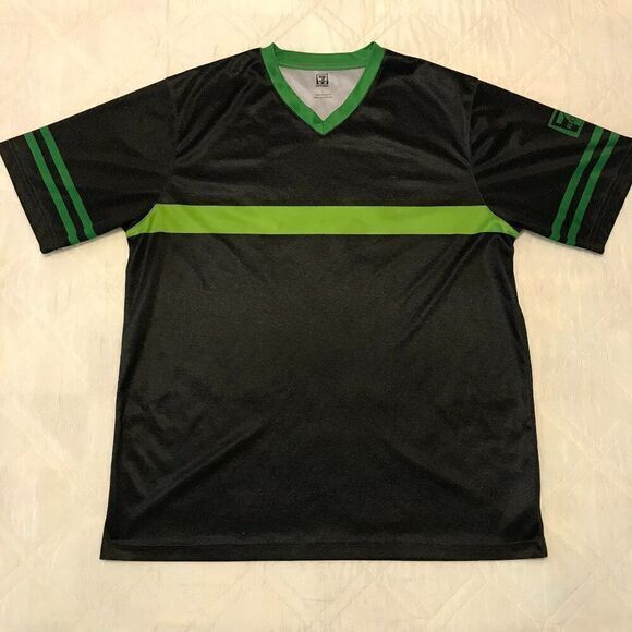 7 Eleven Employee Uniform V neck‎ shirt Large - Picture 1 of 4
